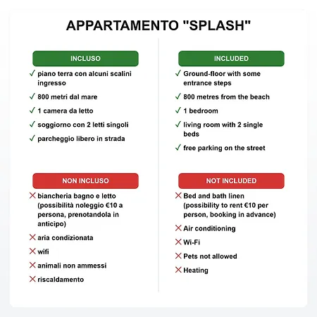 Casa Splash A By Zoom In Earth Appartamento